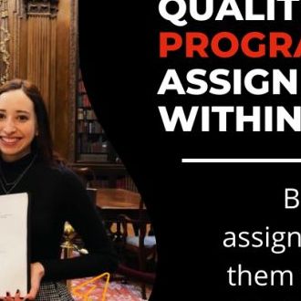 NEED GOOD QUALITY ASSIGNMENTS?