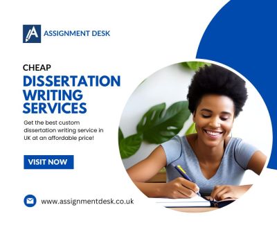 Achieve academic excellence with Assignment Desk's top-notch dissertation help in the UK. Our team of experienced writers ensures plagiarism-free dissertations, helping you earn A+ grades with 100% customer satisfaction. Reach out to our dedicated support team at help@assignmentdesk.co.uk for a budget-friendly price that guarantees the utmost quality. Benefit from our commitment to providing the best service at a minimum of prices. Trust Assignment Desk for comprehensive assistance in your academic journey.

Visit Now:https://www.assignmentdesk.co.uk/dissertation-writing-services