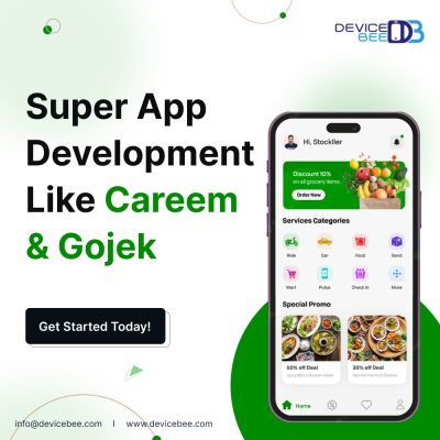 Get your own Gojek Like App
Get Feature-Rich Solutions and Rule the On-Demand multiple Pickup &amp; Delivery service platform With Your Mobile App.

#devicebee #appdevelopment #mobileappdevelopment #bestappdeveloperdubai #UAE #LeadingAppDevelopermentDubai