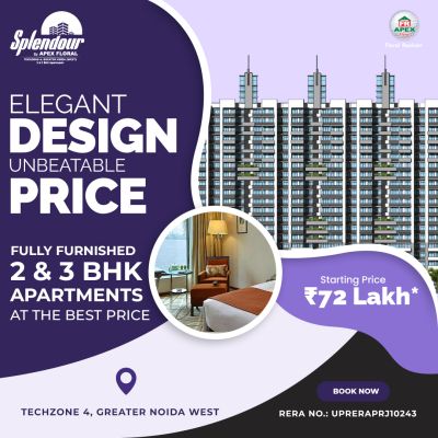 Experience luxury living at Apex Splendour, Techzone 4 Greater Noida West:
• Starting price of 72 Lakh*
• Possession starting soon*
• 2/3 BHK fully furnished apartments
Don't miss this chance to elevate your lifestyle! #LuxuryLiving #GreaterNoidaWest
Call us: 9643-353-535
www.propshop.org.in/apex-splendour
#CureWithDNA #BJPFoundationDay #DoubleStandardOfMedia #BJPSthapnaDiwas