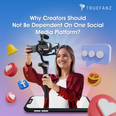 &quot;Being a social media influencer means you possess a charismatic personality that makes boring topics interesting enough to stop busy users on their tracks and make them listen or do business with you. 

Sounds easy, right? Here is the battle!&quot;
Read More: https://www.truefanz.com/post/why-influencers-should-not-depend-on-one-social-media-platform
