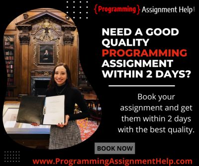 We have the world's best Programming Assignment Help experts. If you need help with your programming assignment you must hire our experts, they will help you in all programming languages like Python, Java, PHP, Oracle, Machine Learning, and so on.