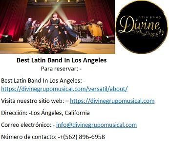 Contratar Divine Grupo Best Latin Band In Los Angeles.